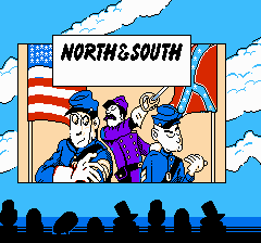 North & South screenshot 3 for Famicom